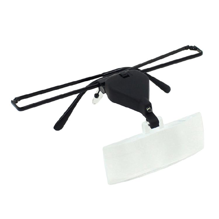 Clip-On Magnifying Glasses Magnifier Lens 1.5X 2.5X 3.5X Magnification