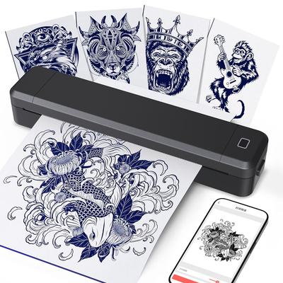 X8T Tattoo & A4 Office Thermal Printer: 2-in-1 Solution