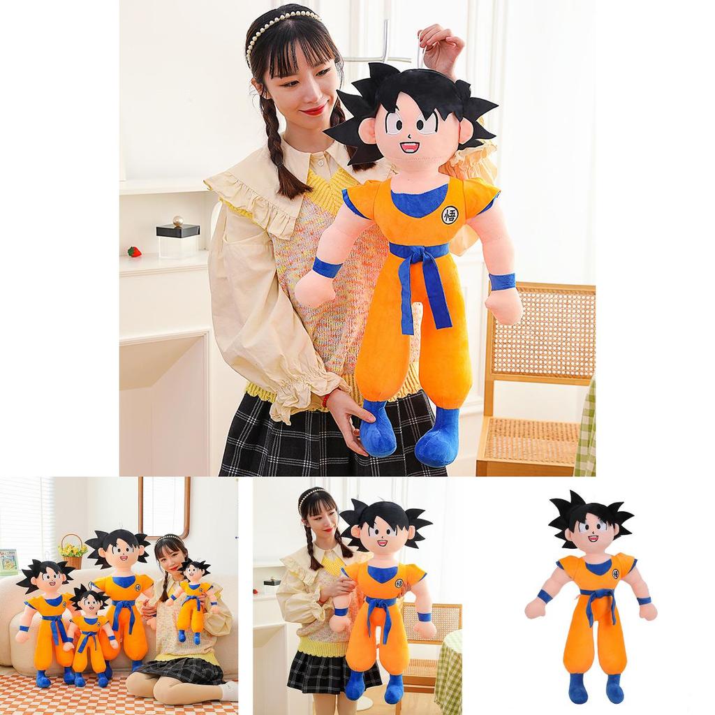 Adorabile Peluche di Dragon Ball Goku Morbido Personaggio dei Cartoni Animati per Regalo di Compleanno per Bambini