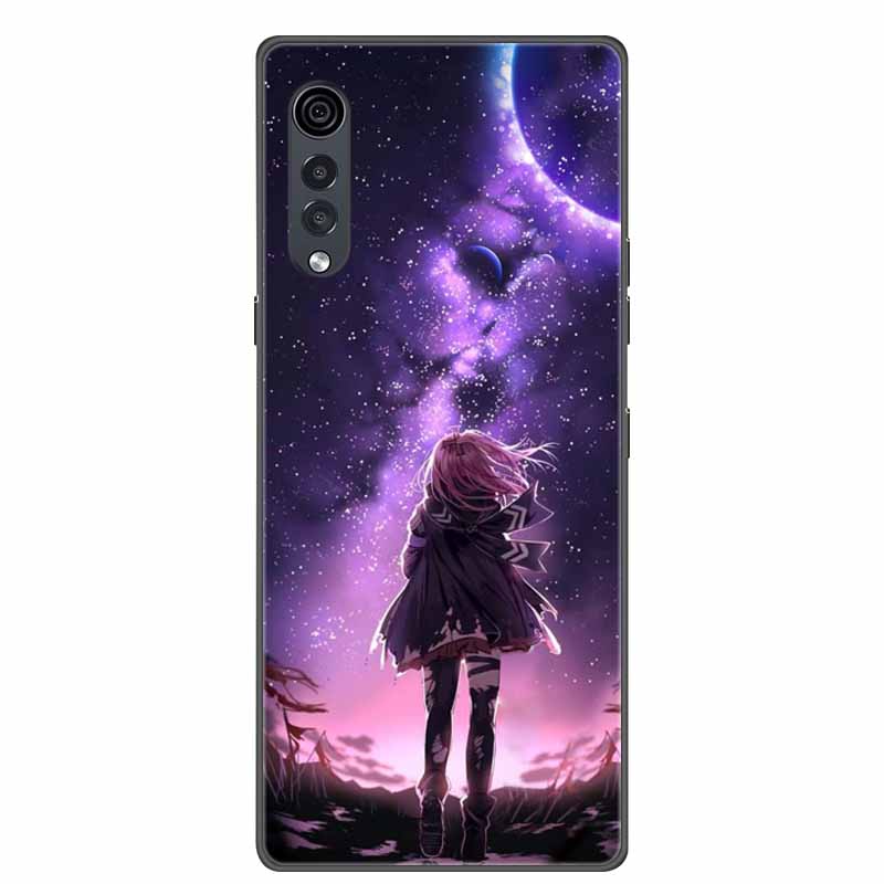 For LG Velvet Case 2Pro Fashion Soft TPU Silicone Cartoon Cat Phone Cover For LG Velvet 5G Back Cases Funda Bumper Protect Coque