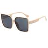 Korean Retro D-Frame Sunglasses: Women's High-End Square Design for Fashionable Sun Protection