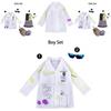 Halloween Mad Scientist Costume For Kids High Quality Cosplay Set For Boys And Girls