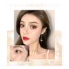 LIANGNISHI Highlight Powder 02 Nude Pink 4 Shades Matte & Pearl Glow Fine Glitter Face Highlighter Contour Shading Makeup Palette Beginner