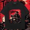 2024 New Loose Short Sleeve O-Neck Harajuku T Shirt For Men‘s Casual Style Printed XL Tees UEFA Summer Hot Sale Slight Stretch