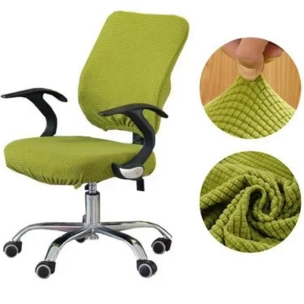 2Pcs/Set Thicken Office Chair Covers High Elastic Armchair Cover New Split Seat Cover