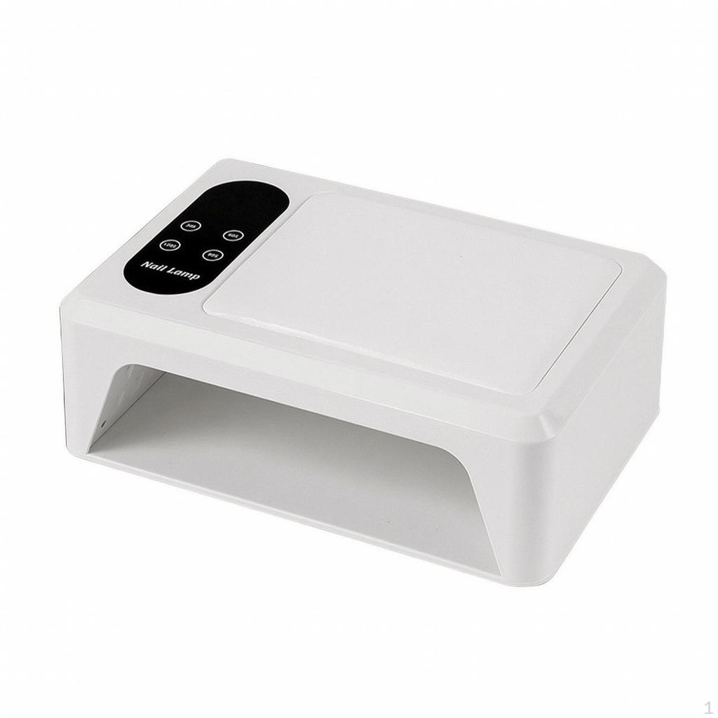 Manicure Curing Lamp Spacious 380W LED Nail Timer Settings for Home Enthusiasts