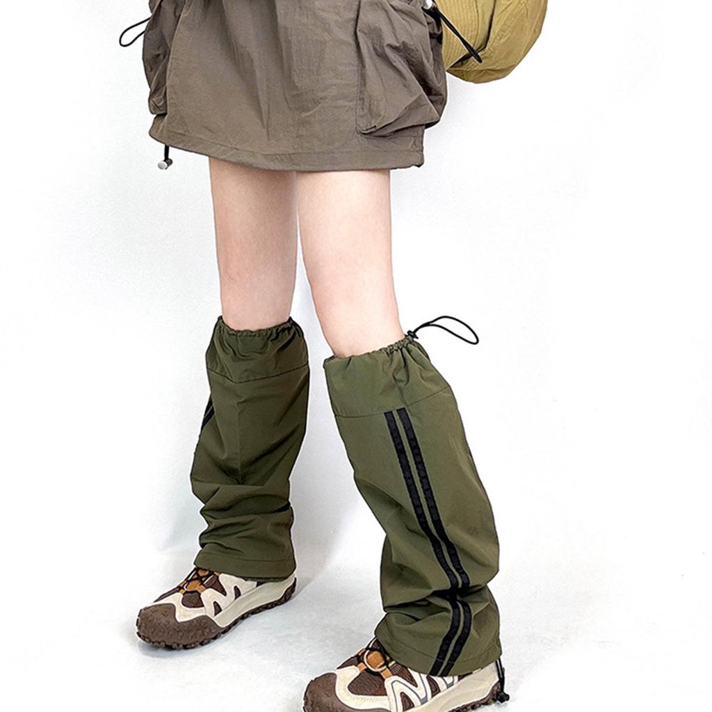 Sweet Cool Flared Leg Warmers Fashion Leg Sleeves Punk Long Leg Socks Gothic Baggy Cuffs Ankle Heap Socks for Women