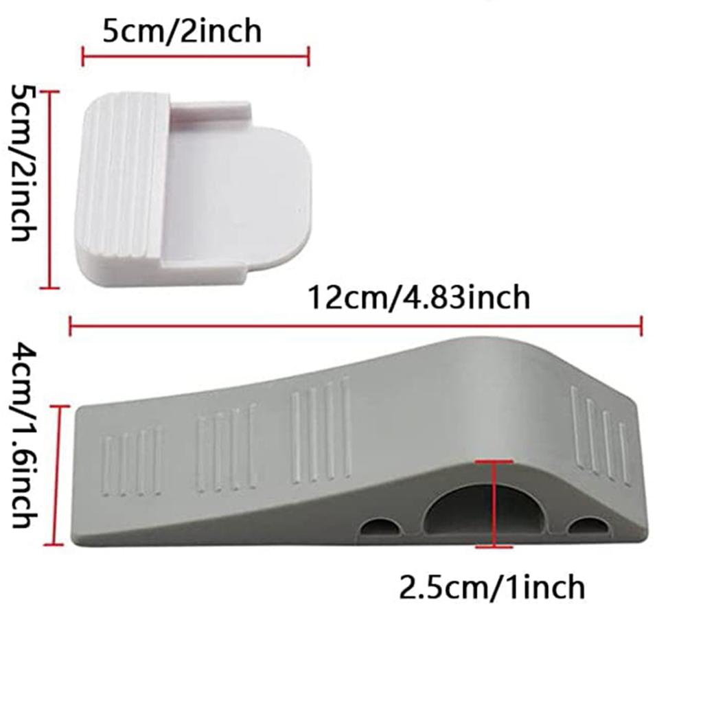 1/3pcs Arch Bridge Type Door Stop Rubber Wedge Door Stop Convenient Mouse Design Stopper Holder Guard Baby Safety Protector Ho