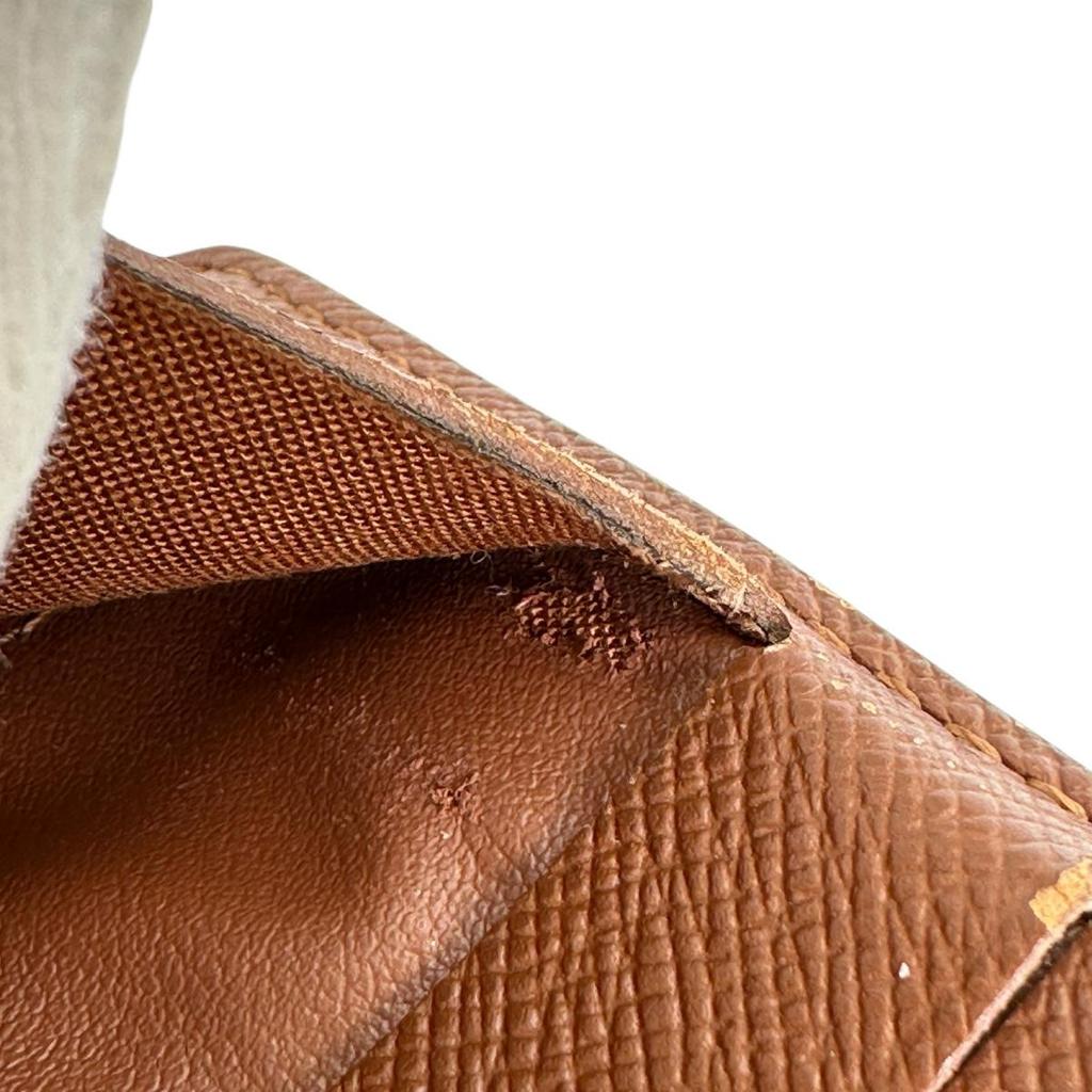 Louis Vuitton Cartes Crdit Monet Wallet Monogram Canvas Brown Unisex M61665 Used