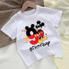 Boy Birthday Clothes Girl Tees Shirt Clothes Anime Kawaii Tops Baby Clothing