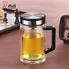 Heenoor Double-Layer Glass Tea Cup with Handle