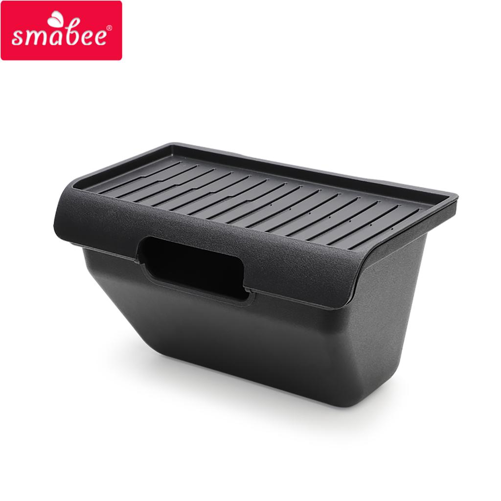 Scatola portaoggetti per bracciolo centrale Smabee per Tesla Model Y, Organizer per riporre e ordinare la fila posteriore dell'auto, Accessori per interni auto