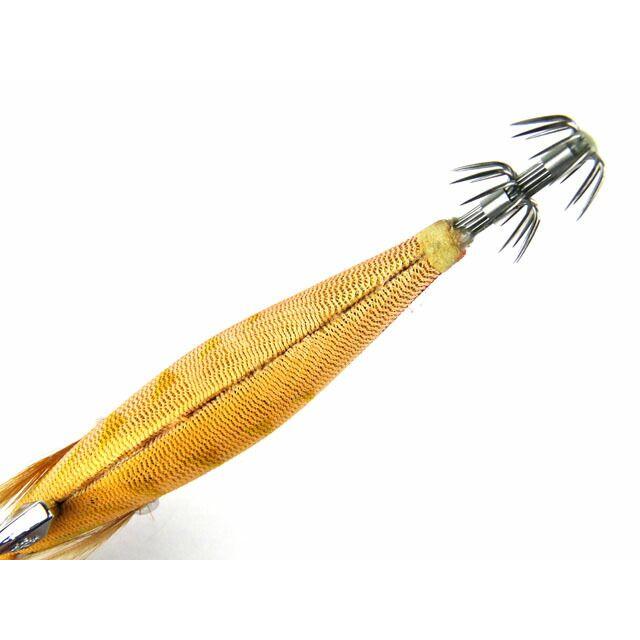Used MARUSHIN DRAGON Supreme Egi No. 3.5 Gold Orange Egging Egi Bait Tree Squid Fishing Bluefin Squid Fishing Boat Egging Bluefin Squid Squid Spring