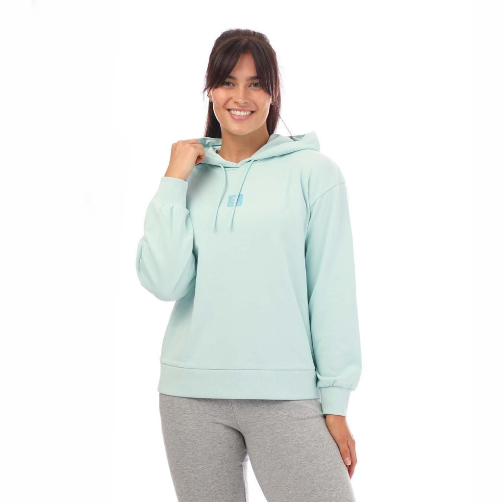 Timberland Womens/Ladies Stacked Logo Loop Back Hoodie