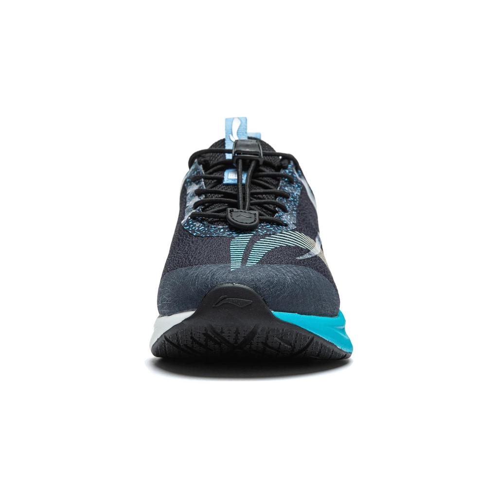 Li Ning Lightweight High Resilience Shock Absorbing Durable Low Top Running Shoes Kids sneaker Deep-Navy-Blue YKFT094-1