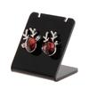 Acrylic Earrings Necklace Pendant Display Stand L-shaped Jewelry Show Bracket Earrings Ear Stud Stand Display Props