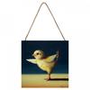 Lucia Heffernan Yoga Chick Dancer Pose Yoga Pose Wooden Block