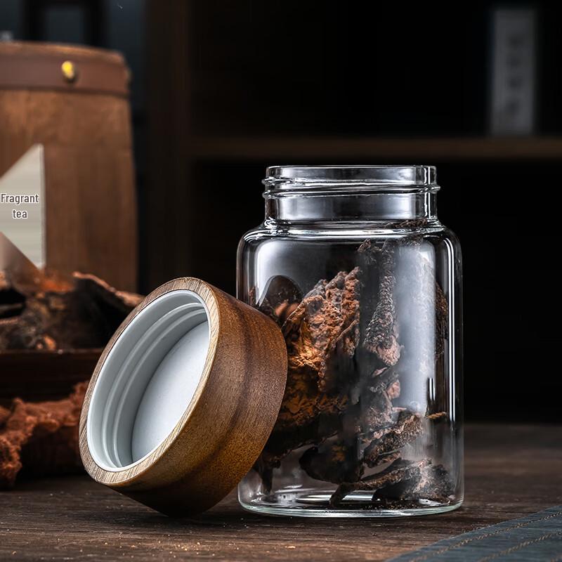 Portable Glass Tea & Coffee Canister