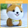 Adorable Cute Plush Dog Pendant Keychain Charming Decoration For Bags And Weddings