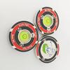 Two-sided Golf Green Reader Metal Golf Ball Marker Training Aids Golf Hat Clip Marker  Girl