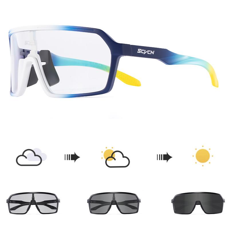 New Colorful Day Night Biking Glasses Running Fishing Mountaineering Outdoor Sports Windproof Goggles
