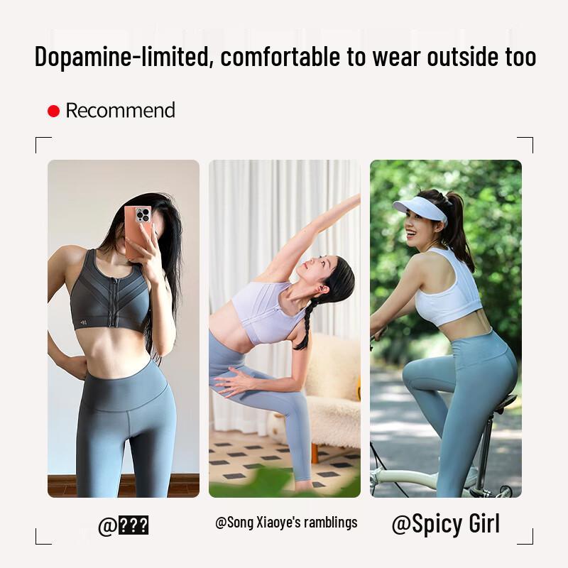 YVETTE High-Impact Front Zip Sports Bra