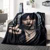 1pc Wednesday1 Blanket, Gift, for Men and Women, Soft Blanket, Good for Sofa Bed Couch Travel, Lightweight Flannel Blanket