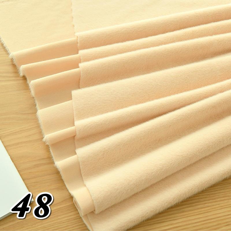 50*40cm Encrypt Imitation Rabbit Fur Fabric Thicken Plush Counter Background Clothing Fabric Handmade DIY Sewing Doll Fabric