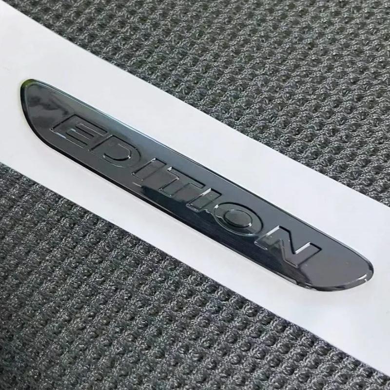 EDITION 1 Night Edition C300 C200L GLA CLA Chrome Silver black Badge Car Styling Logo stickers Emblem