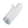 Blue diving material rings PVC shower protective sleeve adult palms P2200 38cm