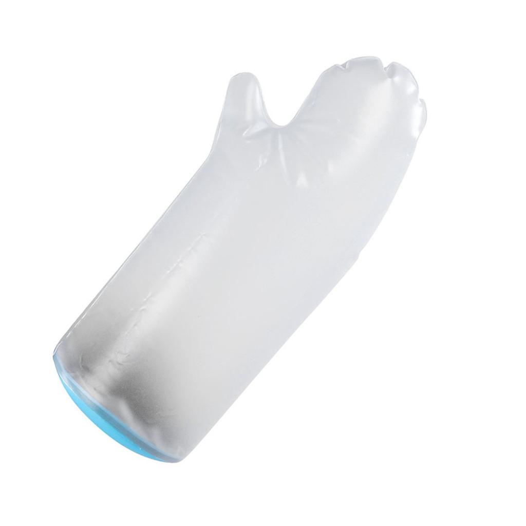 Blue diving material rings PVC shower protective sleeve adult palms P2200 38cm