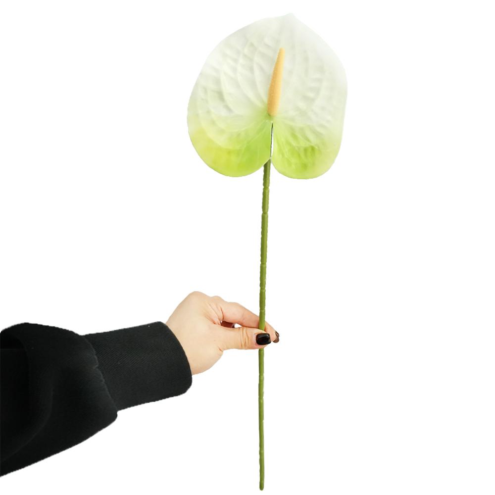 

Большие искусственные цветы лилии антуриум 23,6 дюйма для дома, для невесты, для свадьбы, для фестиваля, для вечеринки, для декора магазина, для домашнего декора 1Pc белый