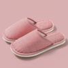 Linen Slippers Indoor Home Breathable Women Men Slides Linen Couples Anti-slip Shoes Beach Sandals Shoes Comfortable Flats