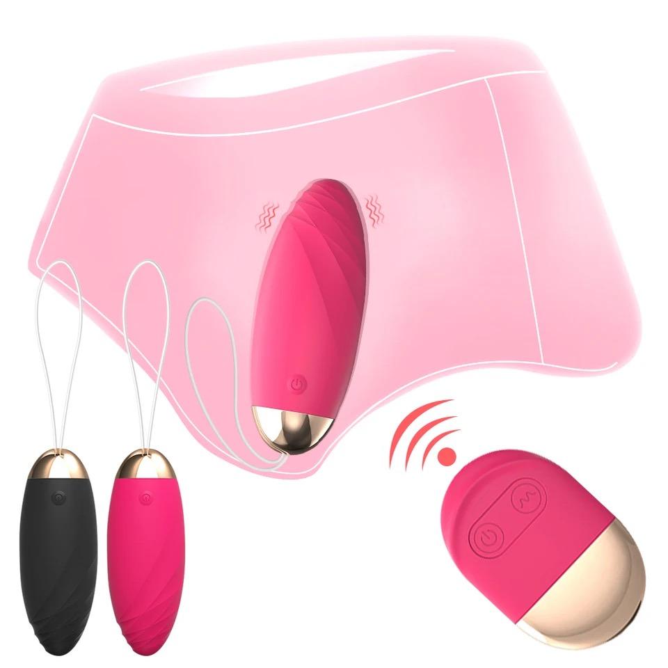 Adult Products Female Masturbation 10 Vibrating Egg Panties Vibrator Remote Control With USB Rechargeable Sex Toy for Women
