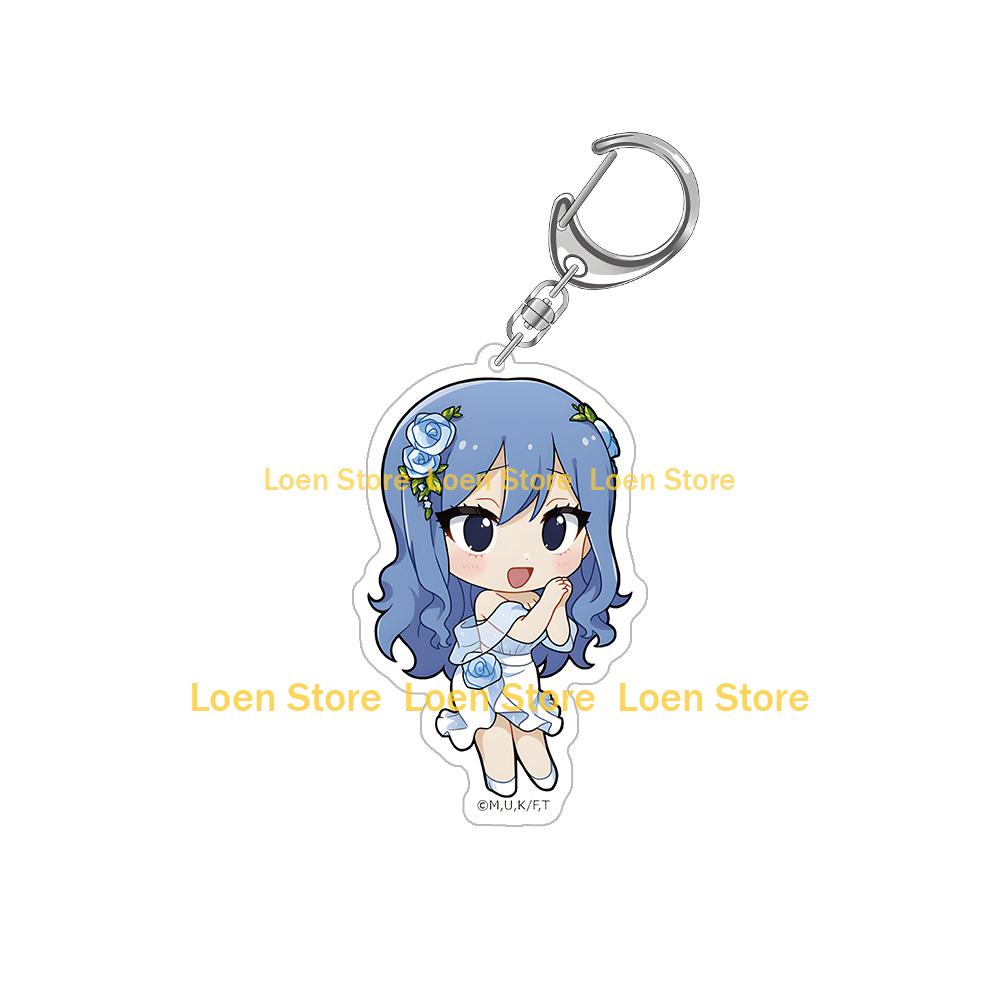 FAIRY TAIL 100 Years Quest Dress-up Natsu Dragneel Lucy Heartfilia Erza Scarlet Gray Fullbuster Chibi Anime Acrylic Keychain Toy