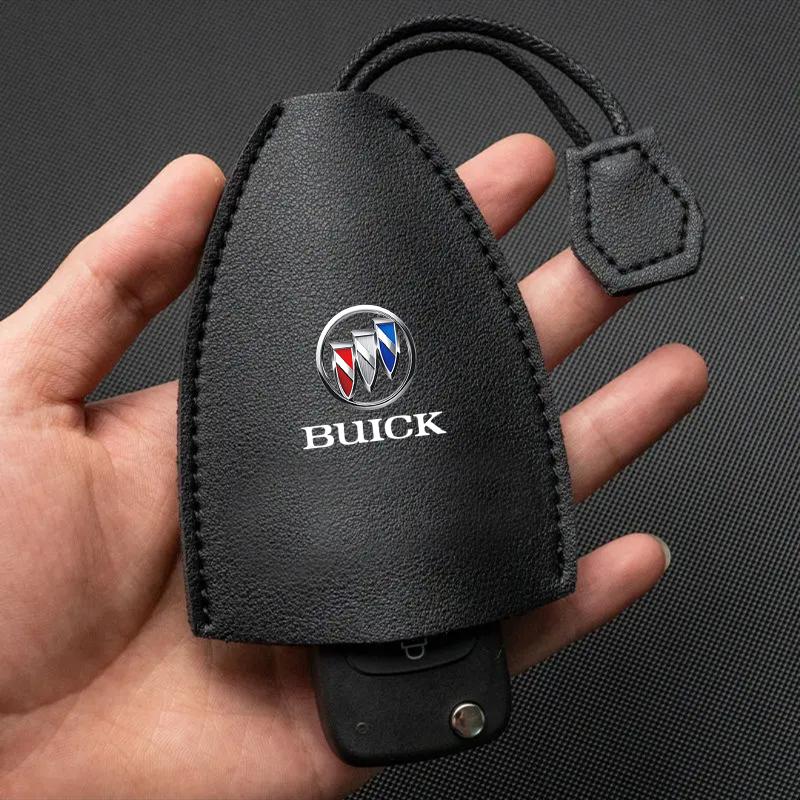 1Pcs Car Key Protection Shell Bag Car Key Case Cover Car Keychain For Buick Enclave Regal Lacrosse Encore Excelle Envision Car Accessories