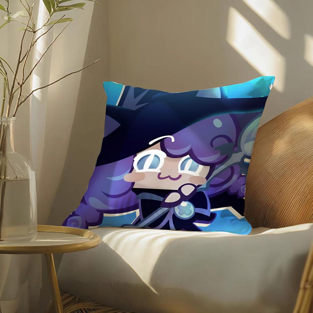 Game C-Cookie R-Run K-Kingdom Pillow Case Silky Elegant Comfort Sofa Bed Invisible Zipper