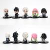 Q-Version Demon Slayer 15 Stile/Set Sitzende Geisterpuppe Tanjiro Nidouzi Inosuke Zenizu Figur Actionfigur Filmmodell Spielzeugpuppen