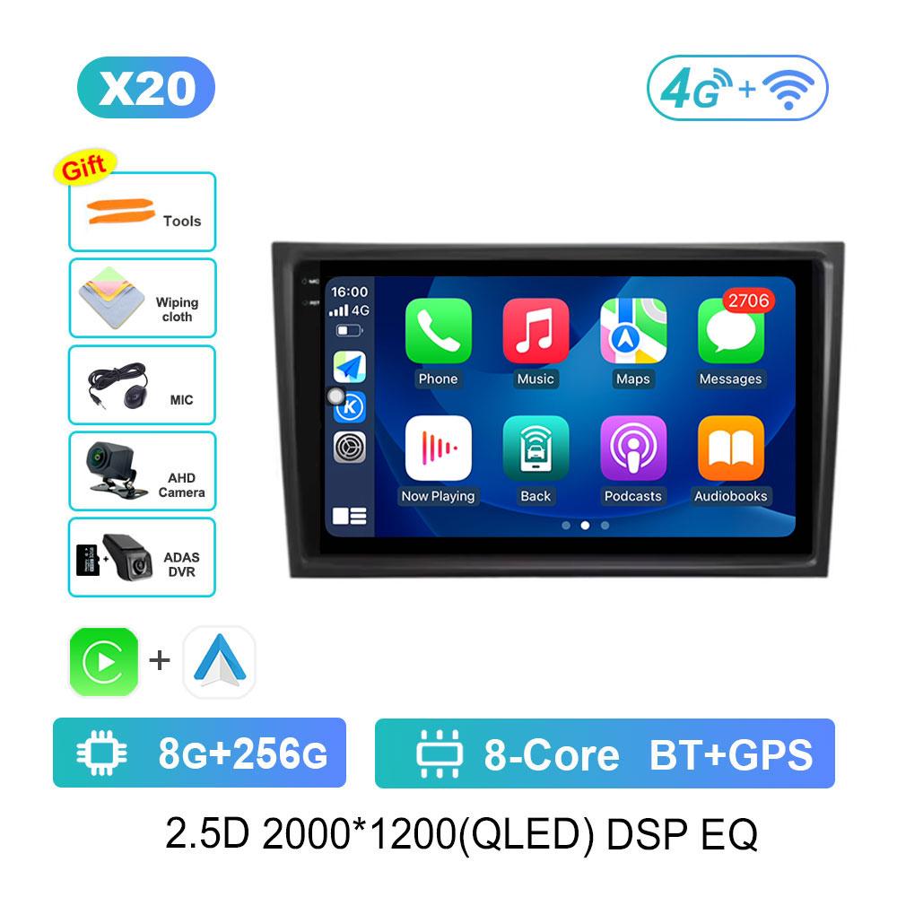 Android 14 for Volvo XC90 2004 - 2014 4G GPS Navigation Car Video Multimedia Player WiFi BT HD Touch Screen Bluetooth DSP Stereo