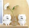 New Product Self-deprecating Joke Bear Cute Hanging Ornament Plush Anime Toy Keychain Bag Pendant Dolls Christmas Birthday Gifts