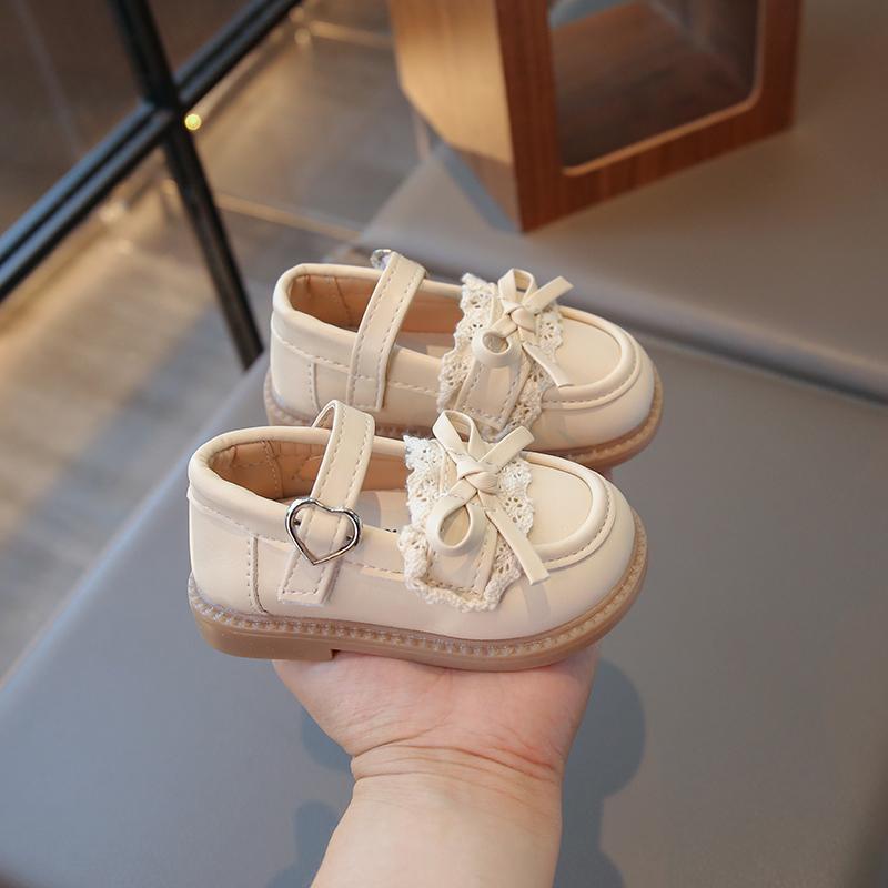 Elegant Baby Shoes Spring Autumn Girls Princess Walking Shoes Fashion Versatile Children s Leather Shoes Kids Flats Breathable 24