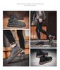 Men's Winter Non-Slip Leather Shoes: Casual, Sports, Work, Formal & Chef Styles In Black