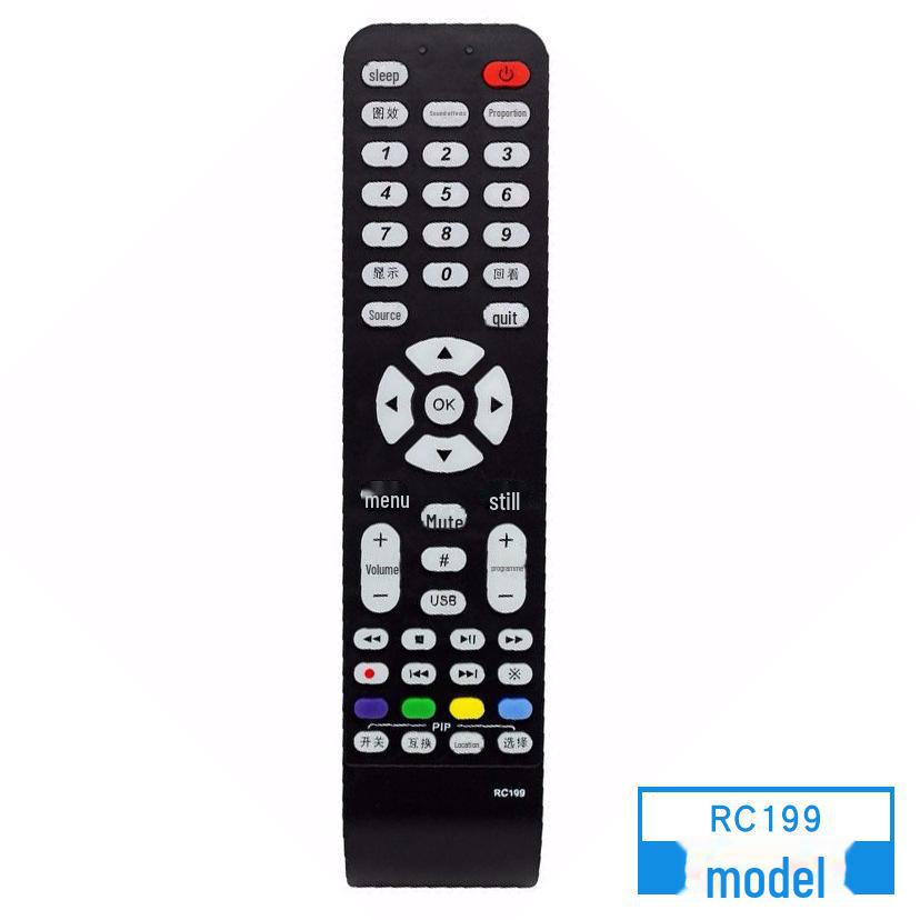 Compatible TCL 3D TV Remote Control: RC2000CO2, C02, C3000C11, R13