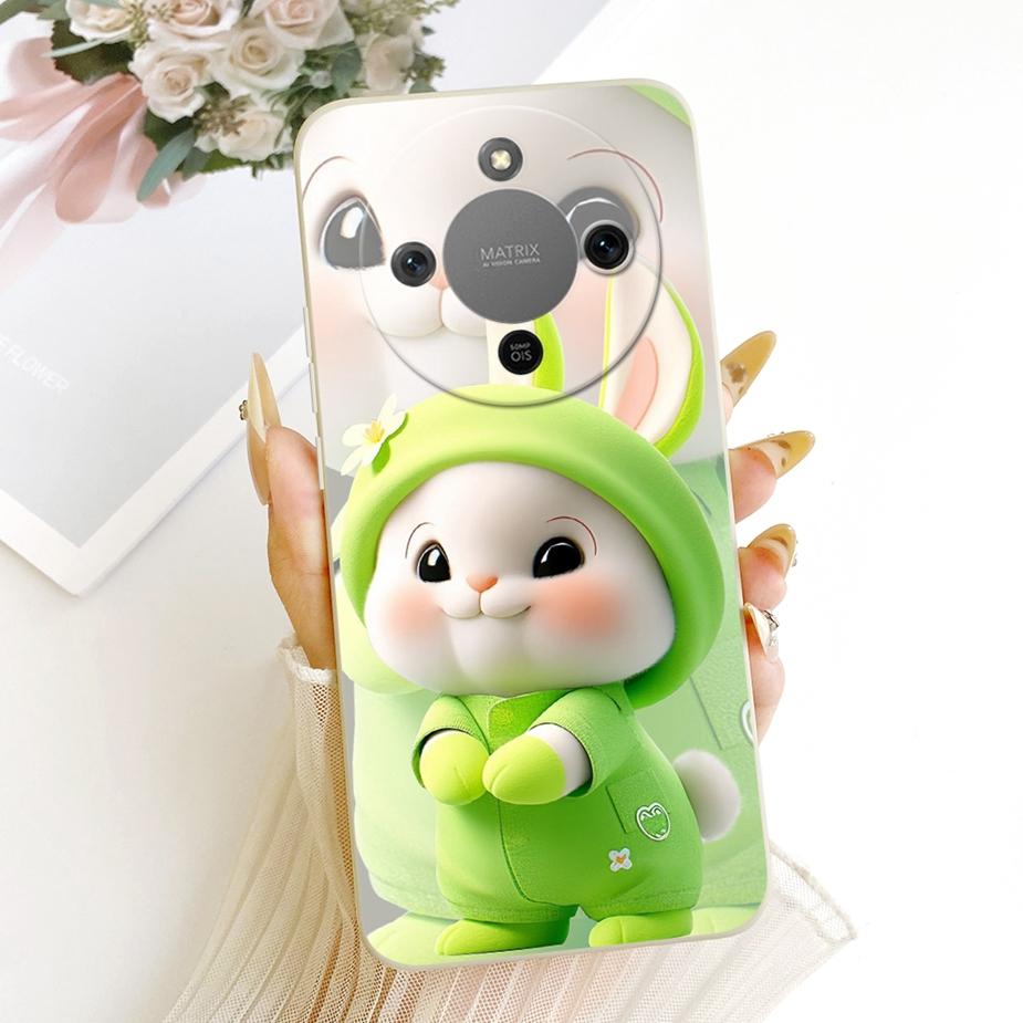 For Honor X9d Case Magic8 Lite Cute Fashion Cartoon Cover Soft TPU Phone Case For Honor Magic 8 Lite X 70 HonorX9d HonorX70 Bags