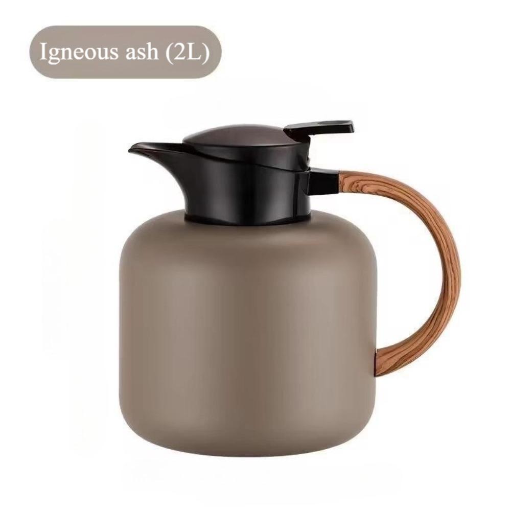 

Чайник для чая с постоянной температурой 70 унций, двухстенный, из нержавеющей стали, с вакуумной изоляцией. Можно использовать в помещении и на открытом воздухе.