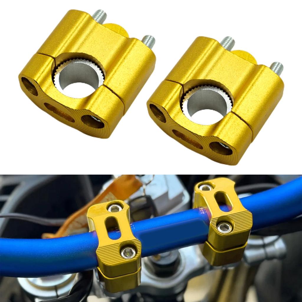 High Strength Motorcycle Handlebar Risers Versatile Motorcycle Handlebar Lifting for City Commuters & Tourings Riders