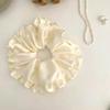 Fashion Extra Large Satins Hair Ties  Oversize Hair Band Hair Scrunchie Ponytail Holders Elastic Hair Accessories