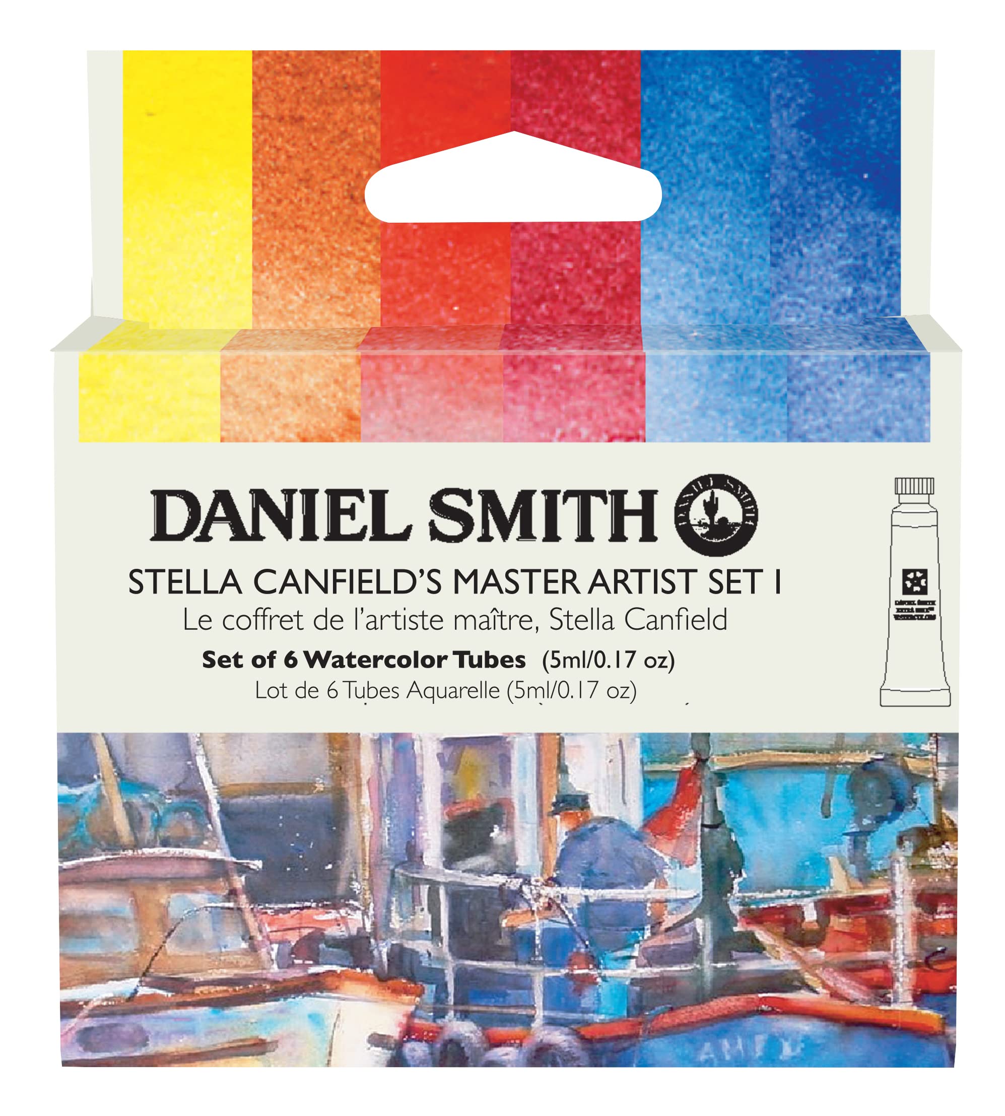 

Daniel Smith Transparent Watercolor Paint Extra Fine Stella Canfield 6 Color Set 5ml 285610408 (1) (No. 2)
