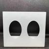 Acrylic Earring Display Stand with Soft Silicone Ear Model Jewelry Display and Storage