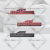 Zinklegierung Schwarz Edition Abzeichen Auto Karosserie Kofferraum Emblem 3D Kühlergrill Aufkleber Für Skoda Kia Hyundai Dacia Volvo Opel Ford Subaru Jeep
